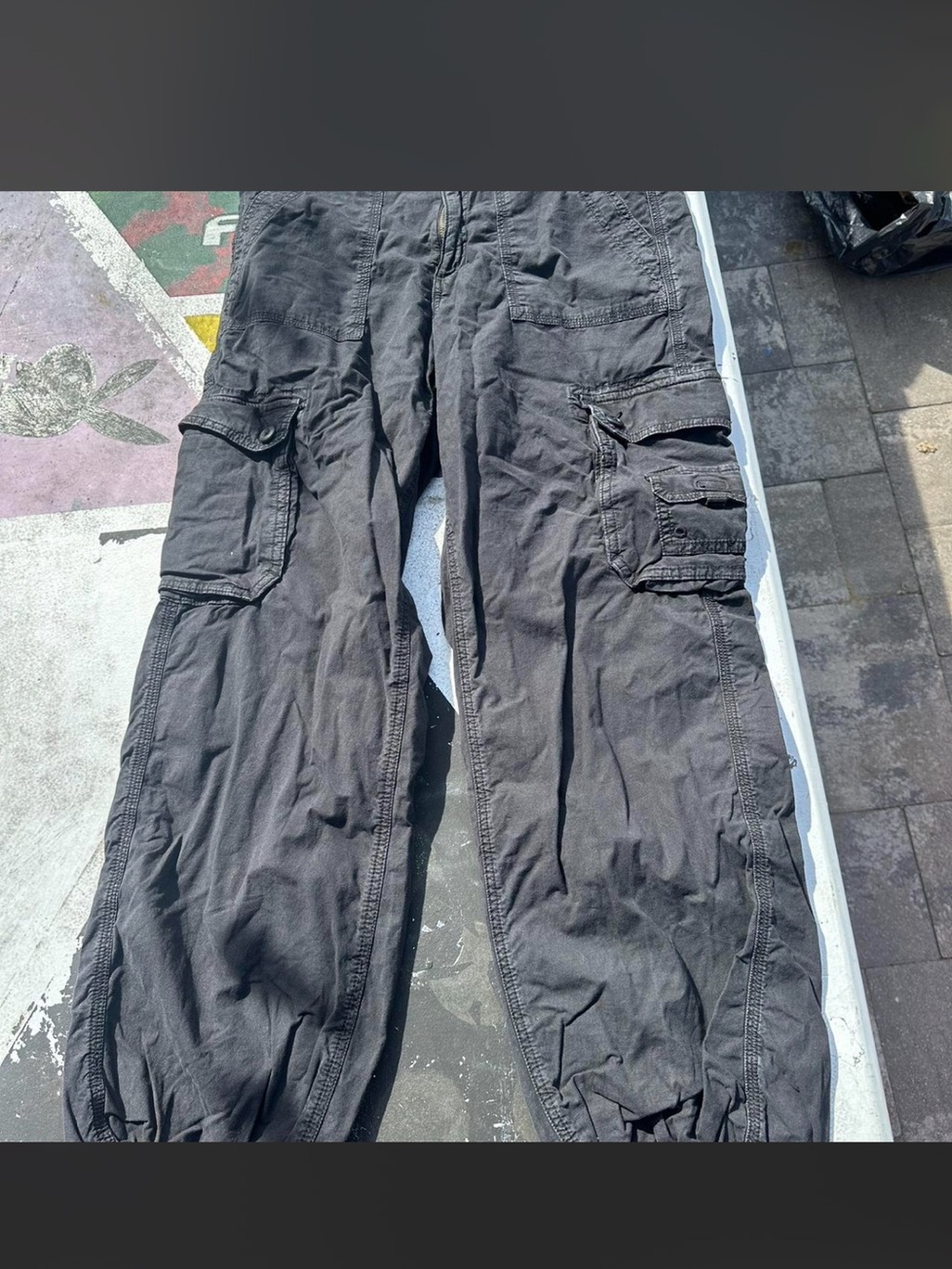Black Cargo Pants